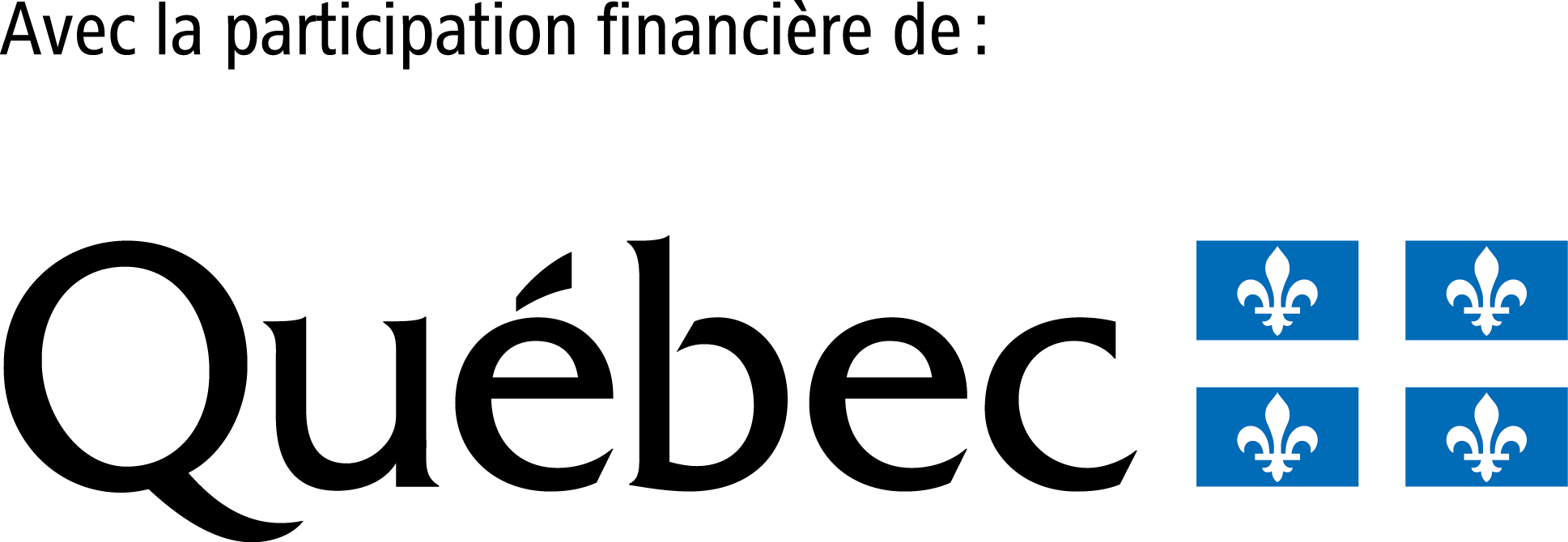 Avec la participation financière du gouvernement du Québec